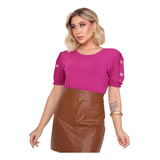 Camiseta Feminina Casual Tshirt