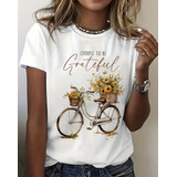 Camiseta Feminina Chique Com