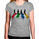 Camiseta Feminina Cinza Beatler