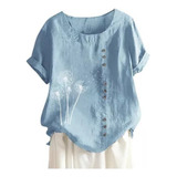 Camiseta Feminina Com Blusa