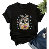 Camiseta Feminina De Gola