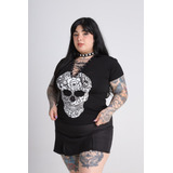 Camiseta Feminina Decote V