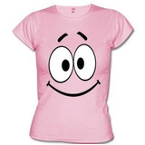 Camiseta Feminina Engracada Patrick