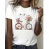 Camiseta Feminina Estampa Bike Bicicleta Linda