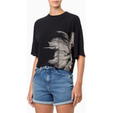 Camiseta Feminina Estampa Coqueiro