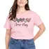 Camiseta Feminina Estampada Blusa T-shirts Mulher Algodão