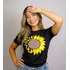 Camiseta Feminina Estampada Girassol Blusinha Tshirt Camisa