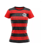 Camiseta Feminina Flamengo Listrada
