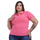 Camiseta Feminina Gola Polo