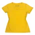 Camiseta Feminina Gola V Tshirt Lisa Algodão Baby Look Blusa