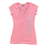 Camiseta Feminina Guess Coral