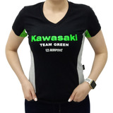 Camiseta Feminina Kawasaki Moto