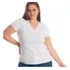 Camiseta Feminina Lisa De Manga Curta Extra G 3013.6a