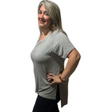 Camiseta Feminina Longa Vest