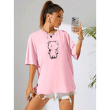 Camiseta Feminina Malha Algodao