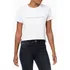 Camiseta Feminina Manga Curta Logo Branca Calvin Klein Jeans