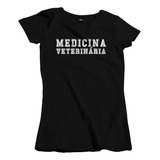 Camiseta Feminina Medicina Veterinaria