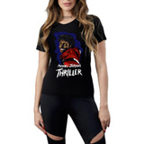 Camiseta Feminina Michael Jackson