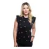 Camiseta Feminina Muscle Tee Estampada Coração 100% Algodão
