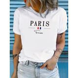 Camiseta Feminina Paris Muito