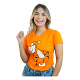 Camiseta Feminina Personagem Tigrao