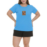 Camiseta Feminina Plus 100