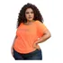 Camiseta Feminina Plus Size Dry Furadinho Blusa Treino Dia