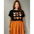 Camiseta Feminina Plus Size Soltinha Tshirt Coração Love