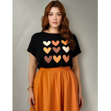 Camiseta Feminina Plus Size