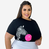 Camiseta Feminina Plus Size