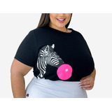 Camiseta Feminina Plus Size