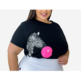 Camiseta Feminina Plus Size