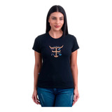 Camiseta Feminina Preta C