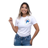 Camiseta Feminina Preta Personagem