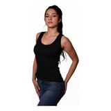 Camiseta Feminina Regata Decote