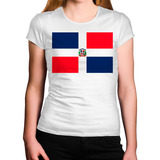 Camiseta Feminina Republica Dominicana