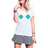   Camiseta Feminina Sereia Conchas Tumblr