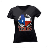 Camiseta Feminina Texas Eua