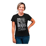 Camiseta Feminina The Beatles