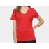Camiseta Feminina Tommy Hilfinger Básica Vermelha Gola V