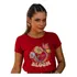 Camiseta Feminina Tshirt Algodão Babylook Varias Estampas