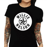 Camiseta Feminina Willie Nelson
