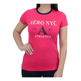 Camiseta Feminino Aeropostale Mc Silkada Pink - 98801105