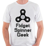 Camiseta Fidget Spinner Geek