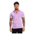 Camiseta Floral Masculina Camisa Florida Carnaval Verão Slim