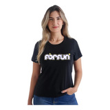 Camiseta Forfun Feminina Banda