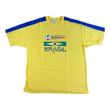 Camiseta Futebol Brasil 2002