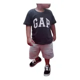 Camiseta Gap Baby Cinza