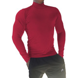 Camiseta Gola Alta Manga