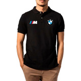 Camiseta Gola Polo Bmw Serie M Spor 100% Algodão Camisa Polo